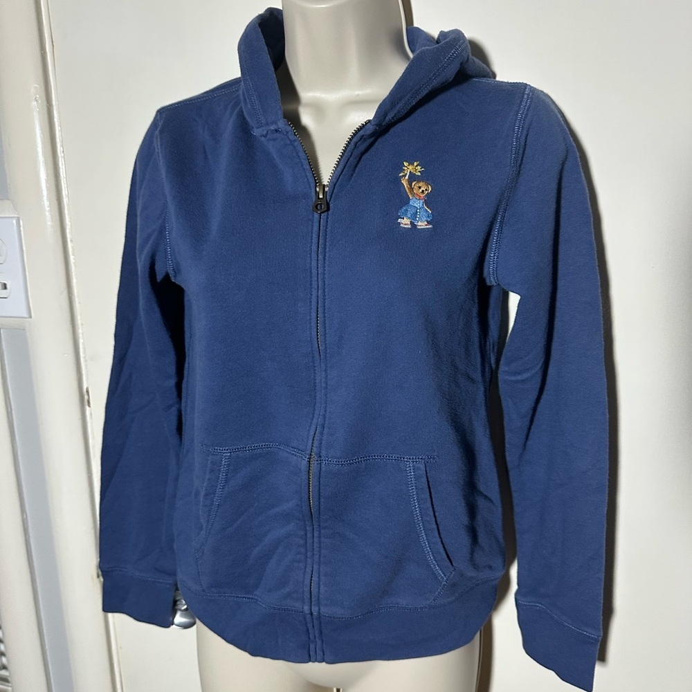 Polo By Ralph Lauren Kids Blue Zip-Up Hoodie